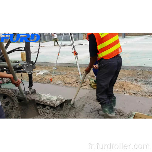 Machine de nivellement de béton laser suisse à fonctionnement rapide